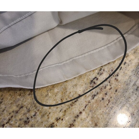 LL Bean Mens 42x29.5" Comfort Waist Tan Khaki Chino Pants *Hemmed* - Picture 9 of 16